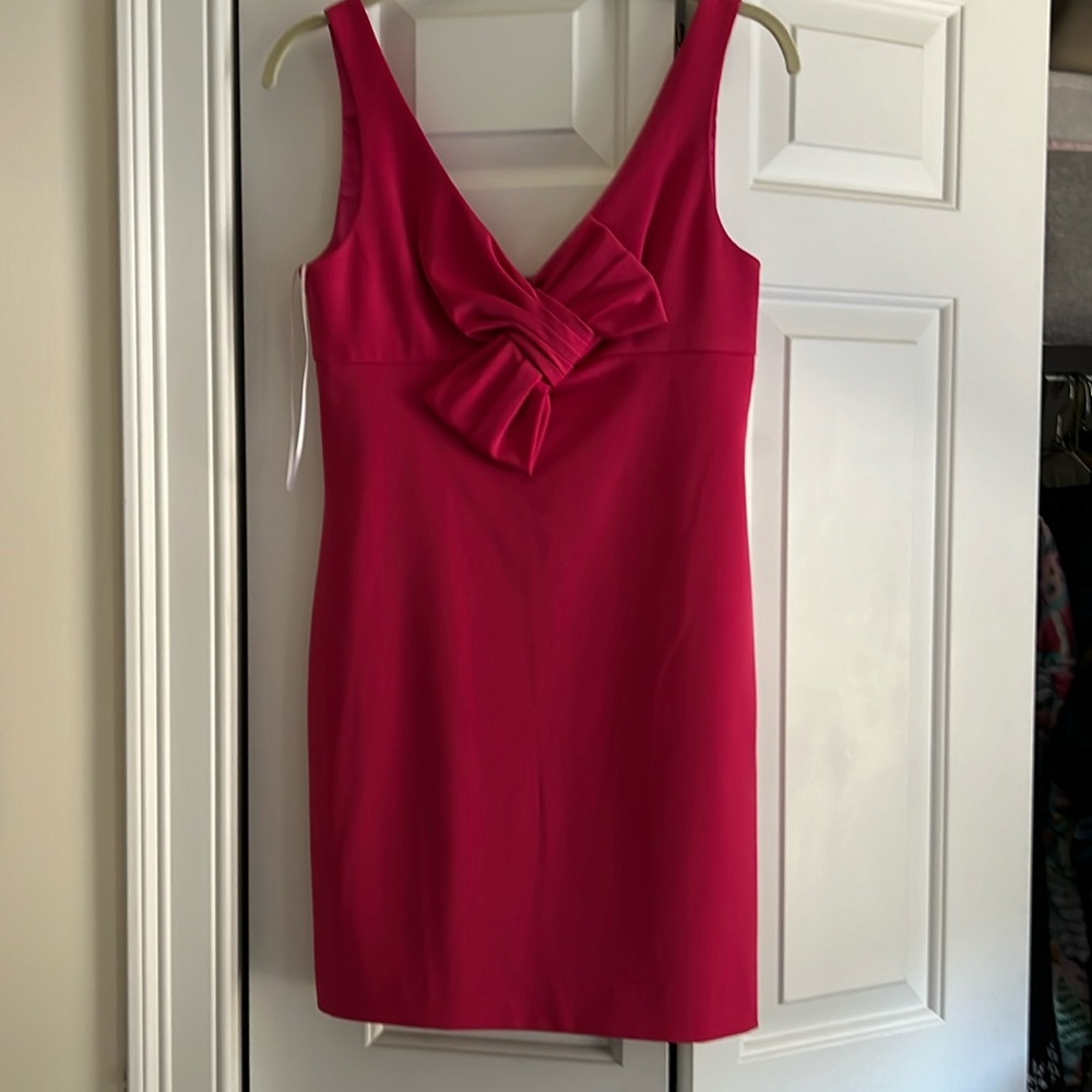 Pink adorable evening dress